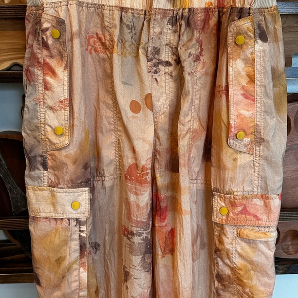 Free People Movement Colorburst Nylon Parachute Embroidered Jumpsuit - Picture 7 of 9